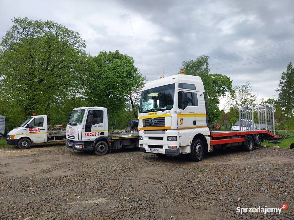 Laweta RYGLICE Pomoc Drogowa transport