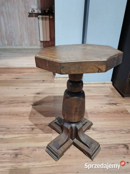 Stolik ośmiokątny kwietnik wielkopolskie Turek