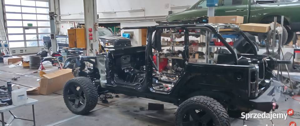 RAMA prostowanie naprawa JEEP WRANGLER Mojusz