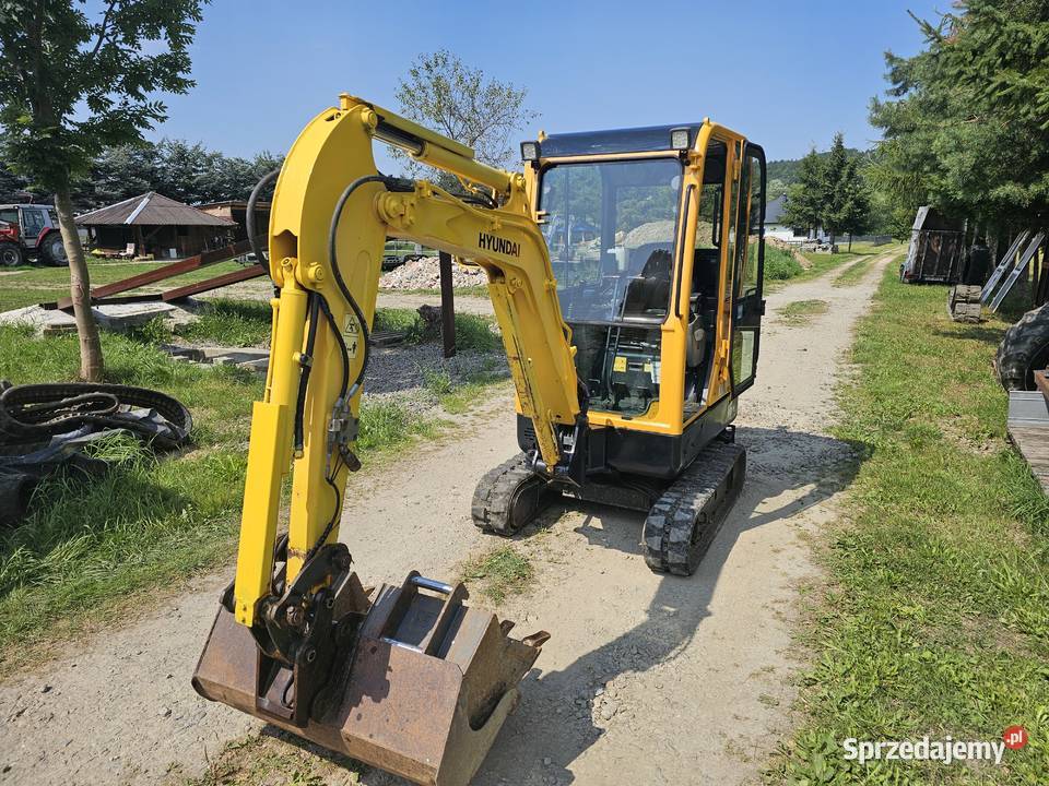 Minikoparka HYUNDAI Robex R169 20215r Super Stan Łużna sprzedam