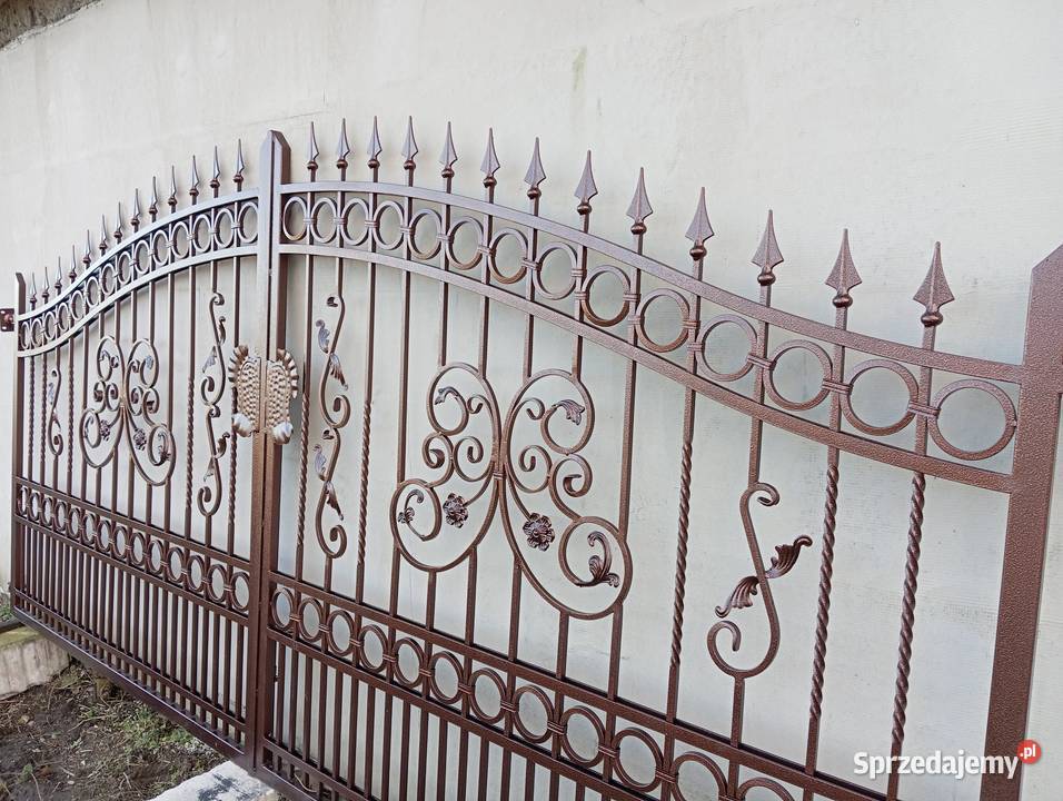 Brama kuta skrzydłowa wjazdowa przesuwna Kutno sprzedam