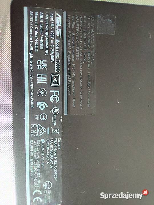 Tablet Asus Vivobook 13 Slate T3300K LCD mazowieckie Warszawa