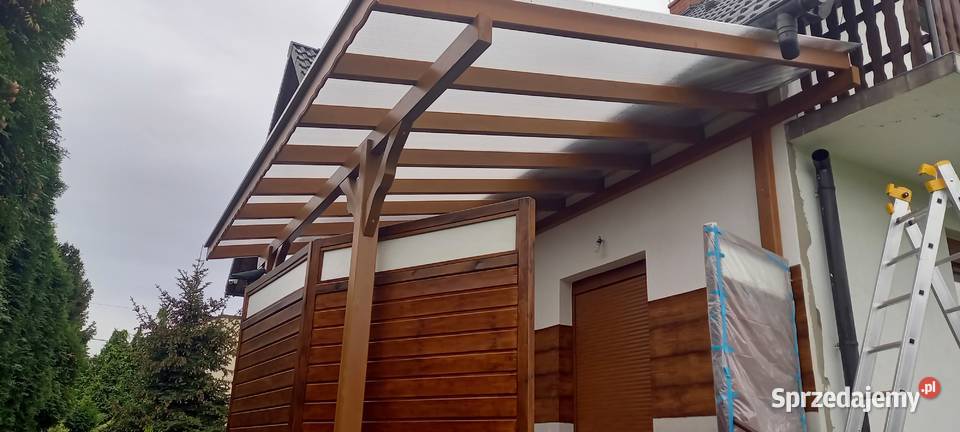 zadaszenie poliwęglan komorowy Błotnica Strzelecka sprzedam