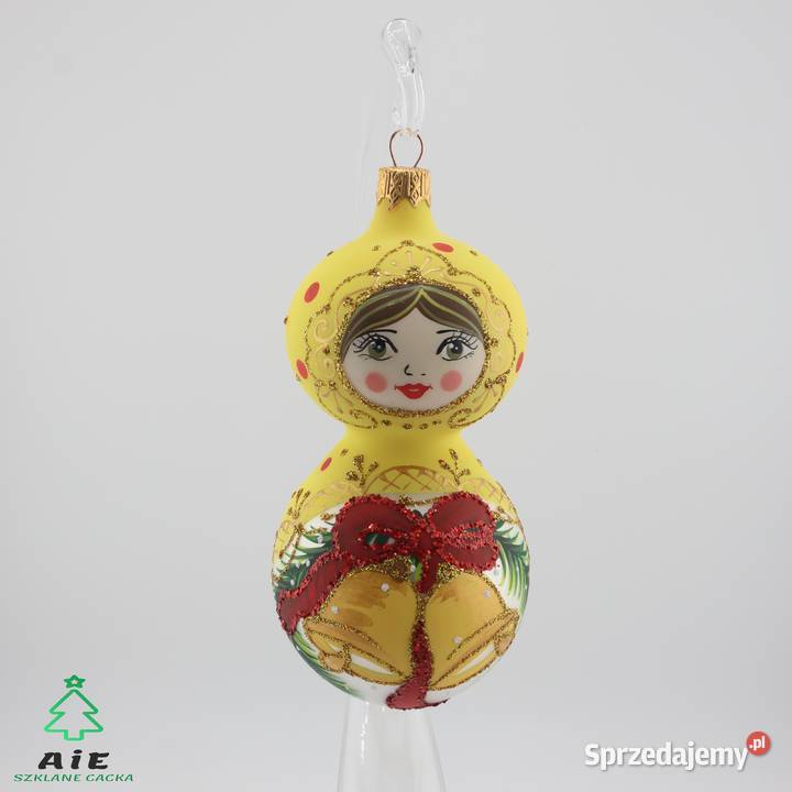 Szklane bombki choinkowe LALECZKI MATRIOSZKI Warszawa