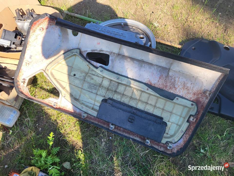 Boczki drzwi Honda Civic Coupe 5 gen czarne Tapicerki samochodowe Gajewo