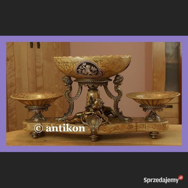 Ogromna patera porcelanowa piękna pomorskie