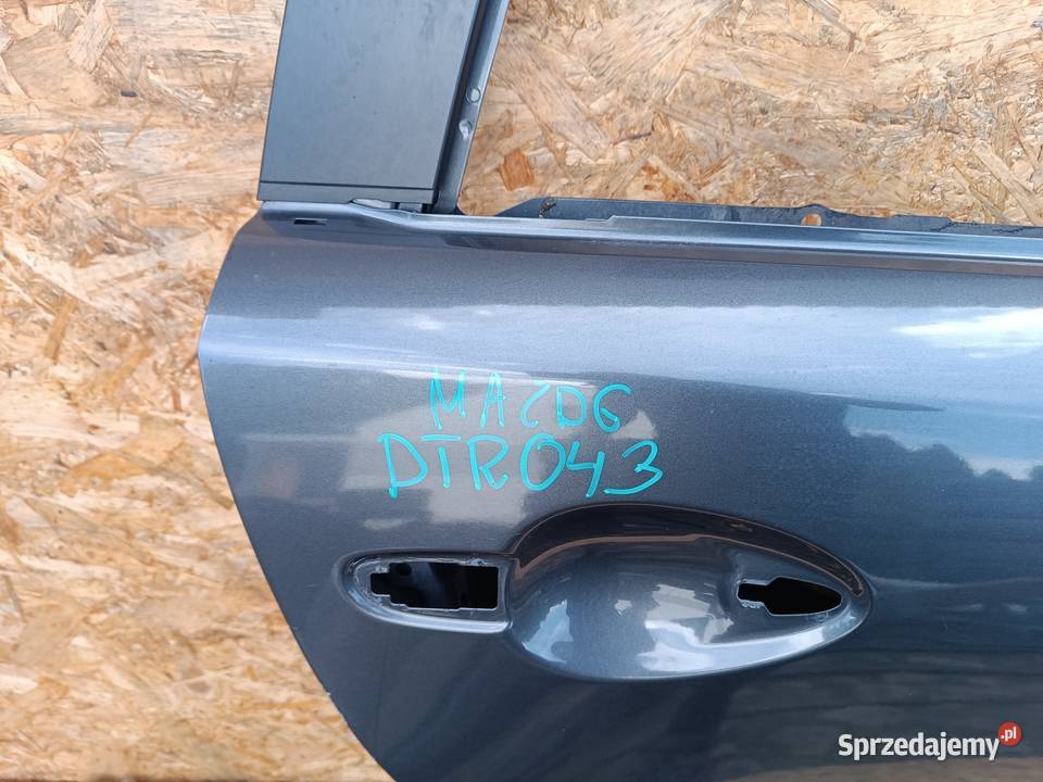 MAZDA 6 VI GHP972010 DRZWI TYŁ PRAWY PRAWE osobowe
