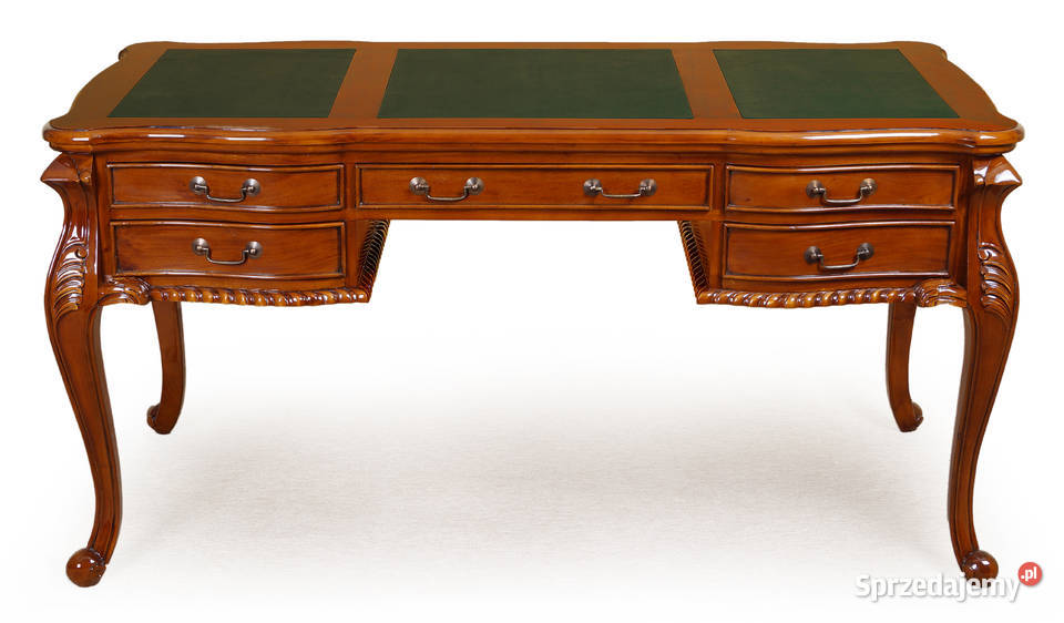 Nowe stylowe biurko Chippendale rzeźbione 160 Września