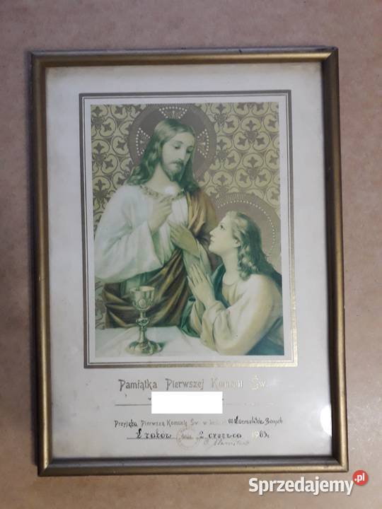 Drewniana ramka 265x365 oszklona Wewnątrz Kraków