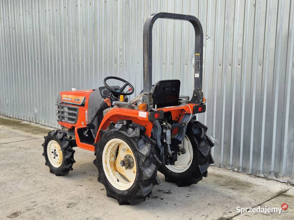 Traktorek traktor KUBOTA GB15D 15 44 Napęd 4x4 Małuszyn