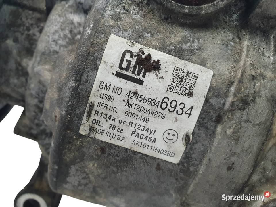 SPRĘŻARKA KLIMATYZACJI Opel Mokka Insignia Astra Chełm