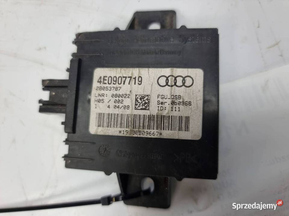 MODUŁ AUDI S8 D3 4E0907719 osobowe Lipno