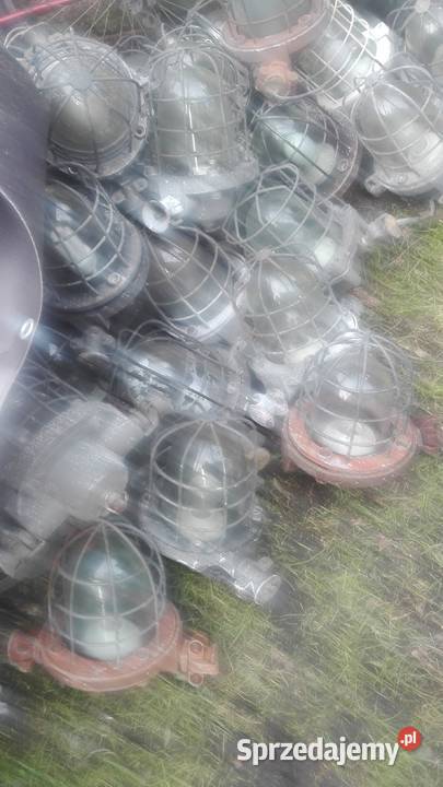 Stare lampy magazynowe loftowe Ząbki sprzedam