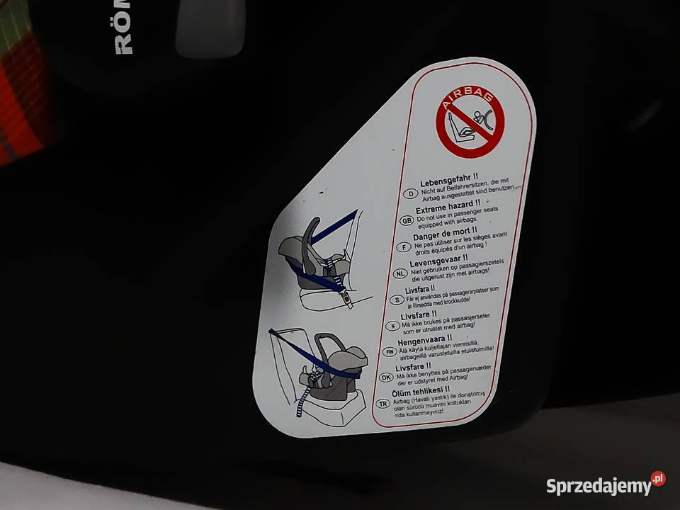 Foteliknosidełko samochodowy niemowląt Rmer BeSafe Biłgoraj