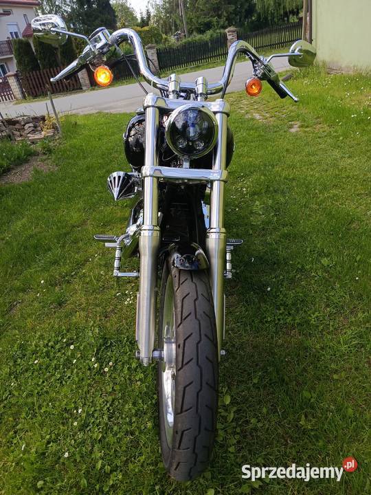 Piękny i zadbany Harley Davidson Super Glide 31600km Motocykle, skutery, quady Zarszyn