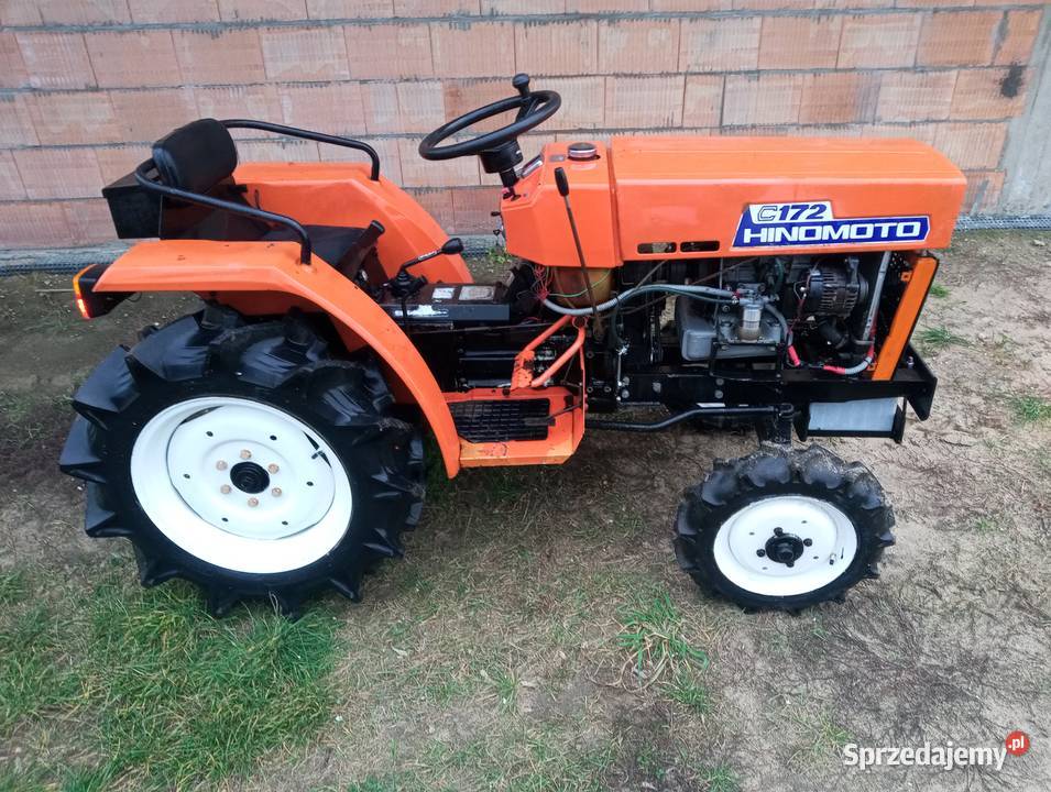 Minitraktor Hinomoto C172 12koni 2WD Kutno