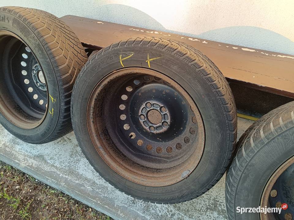 Koła Ford Focus MK2 5x108 16 20555R16 zimowe Pruszków sprzedam