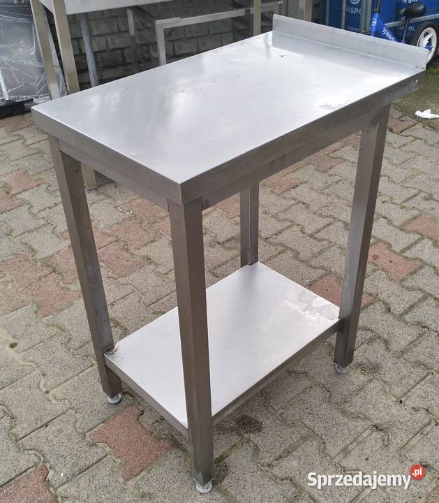 Stół gastronomiczny z półką 45x70x85 wielkopolskie Słupia Kapitulna