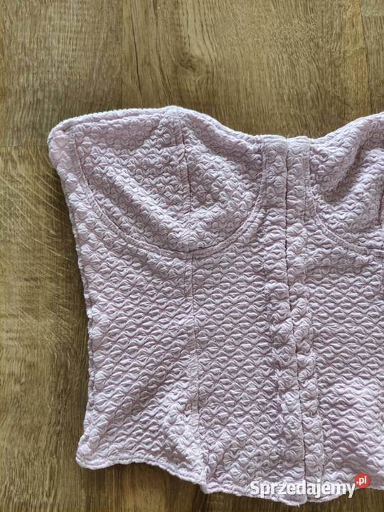 Top gorsetowy HM Topy i koszulki Odzież damska Hajnówka sprzedam