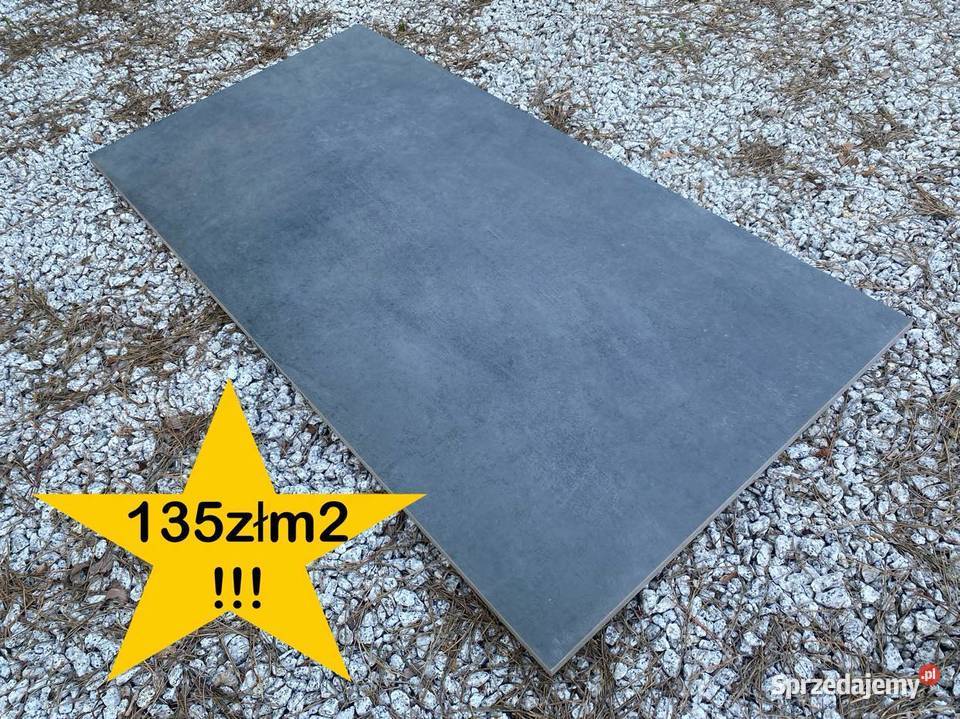 Płytki tarasowe SQUARE ANTRACITE 60x120x2 Ożarów Mazowiecki
