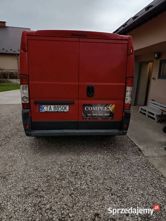Fiat Ducato 22 L1H1 2007r małopolskie Świebodzin