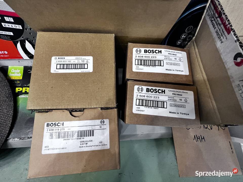 Markowe Tarcze Bosch itp Szczecin