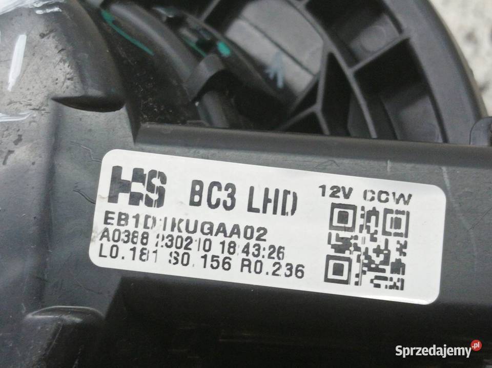 DMUCHAWA NAWIEWU REZYSTOR HYUNDAI I20 III EU sprzedam