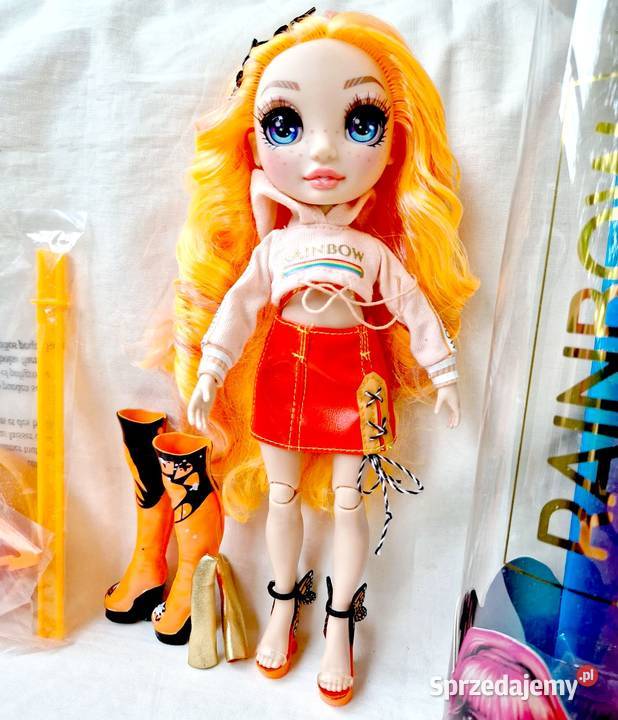 Poppy Rowan z serii 1 Rainbow High 4 lata+ Dla Dziecka lubelskie Biała Podlaska