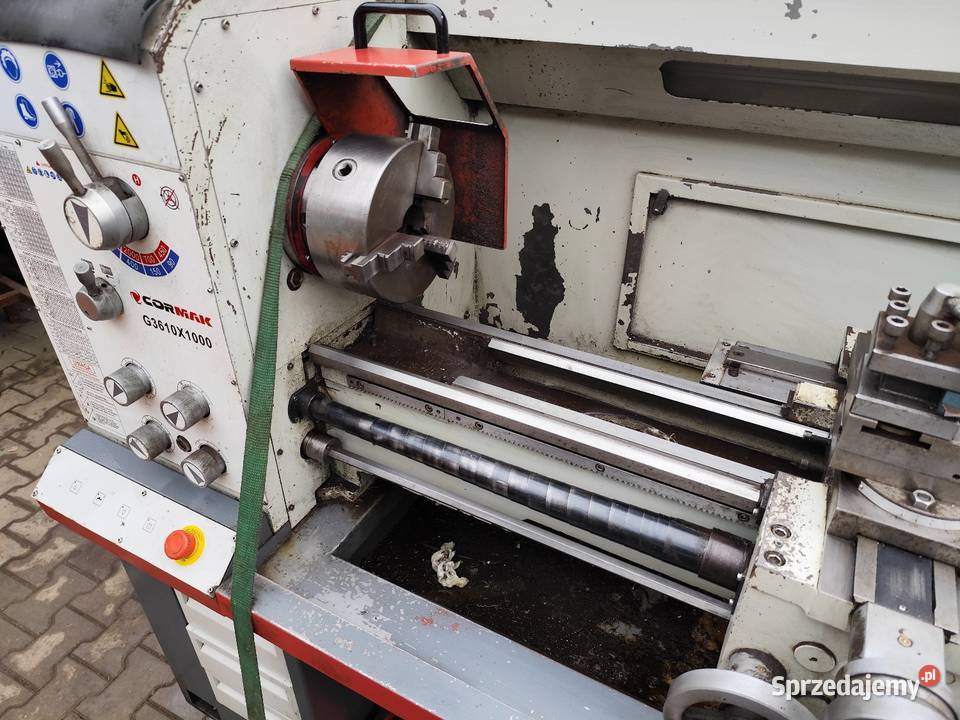 Tokarka do metalu Cormak G3610 x 1000 Cu 500 Tuj małopolskie Maków Podhalański