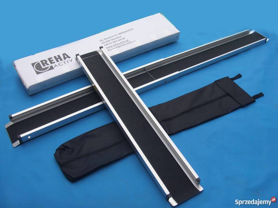 Aluminiowe szyny podjazdowe rampy rampa 122244 Wronczyn