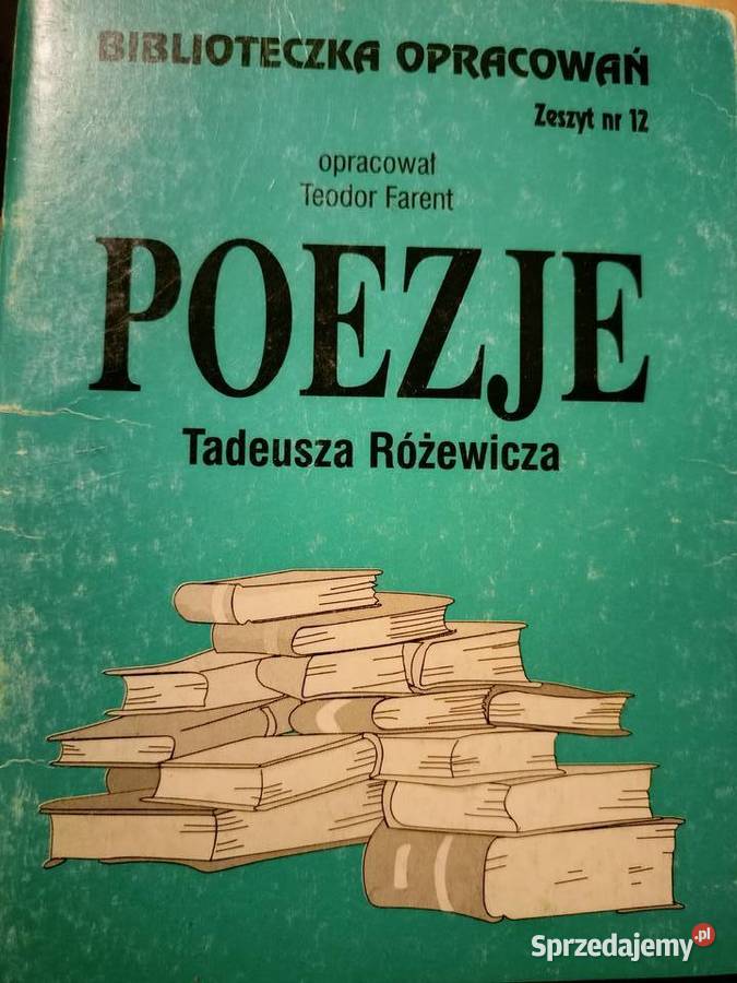 Poezja Różewicz unikat księgarnia Praga Warszawa