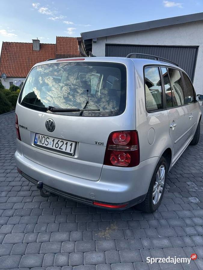 Vw touran 19tdi1052007 7 osobowe 9000 do 1900cm3 Ostróda