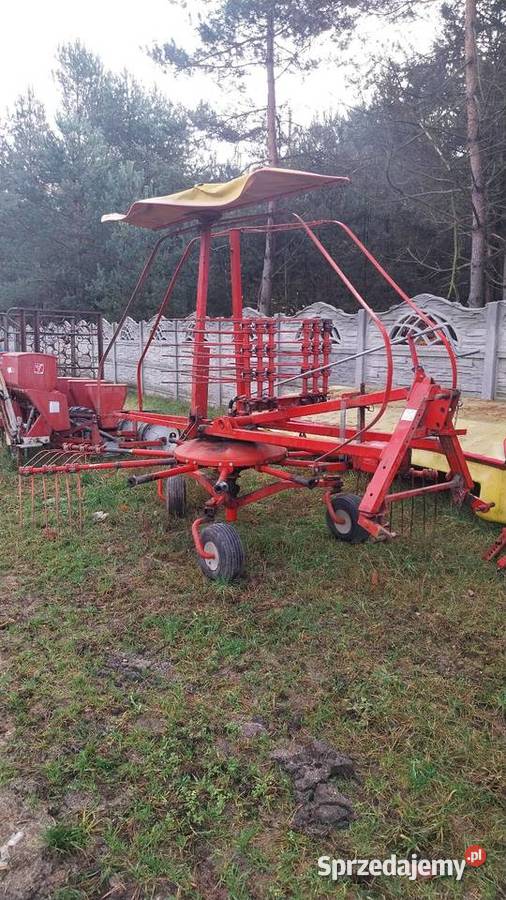 Zgrabiarka do siana FELLA Nawożenie śląskie Przymiłowice