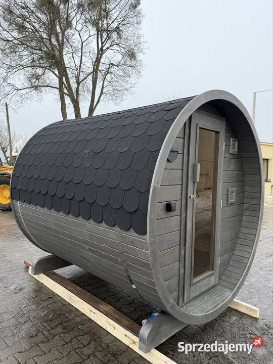 Sauna Ogrodowa 250 BECZKA Sauny warmińsko-mazurskie