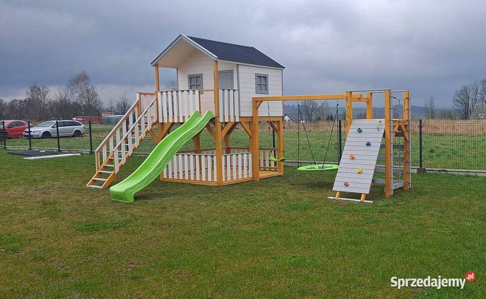 Domek dzieci plac zabaw