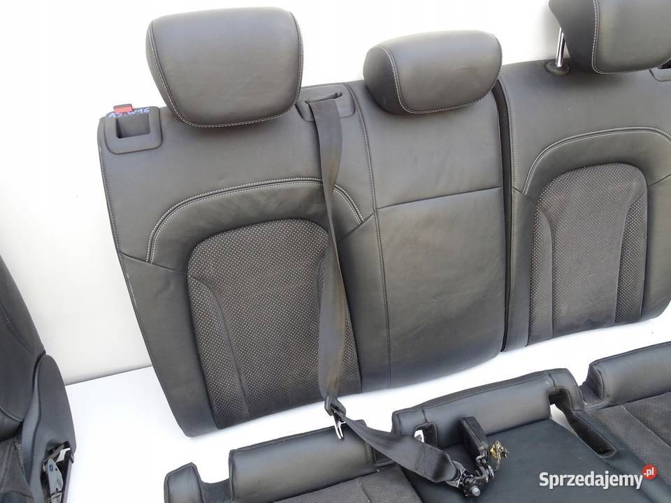 FOTELE FOTEL KANAPA KOMPLET SKÓRA AUDI Q3 8U małopolskie