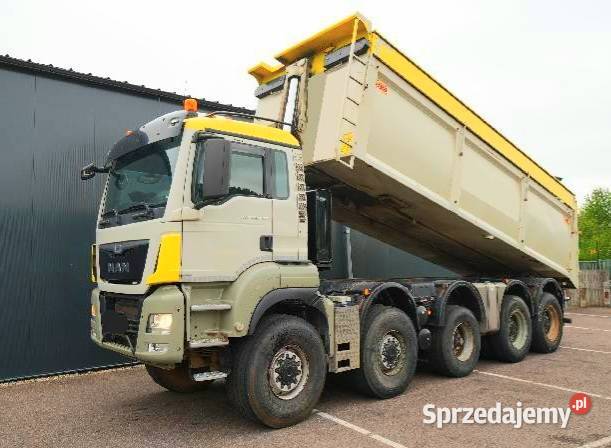 Wywrotka 5 osiowa wywrotka 10x8Man Eur 6 394000km mazowieckie sprzedam