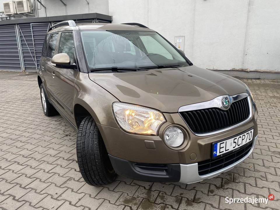 Skoda Yeti 12 nieuszkodzony Łódź sprzedam