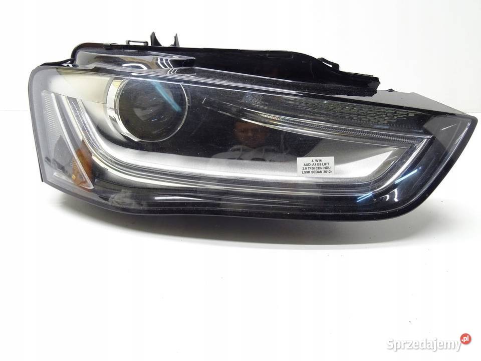 LAMPA REFLEKTOR PRAWY PRZÓD PRZEDNIA AUDI A4 B8 Lampy przednie