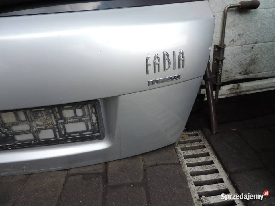 KLAPA TYŁ SKODA FABIA I HB 5D Nowy Sącz