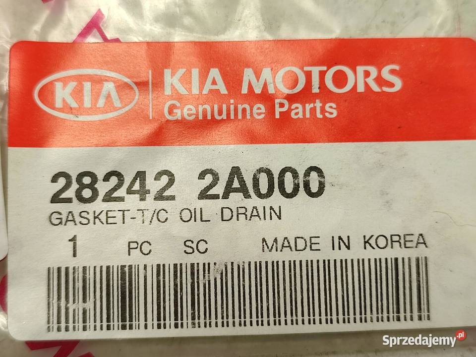 USZCZELKA TURBOSPRĘŻARKI KIA SORENTO II 22 CRDI