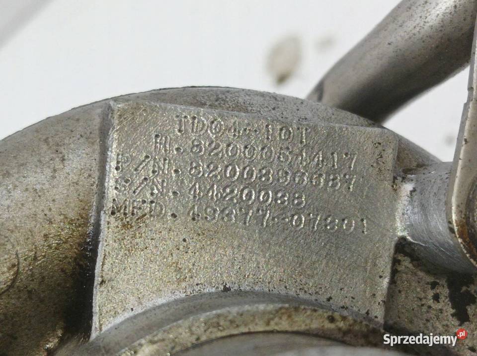 TURBOSPRĘŻARKA TD0410T 8200054417 20 T 16V