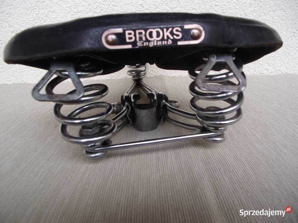 Skórzane siodełko BROOKS B73 sprężynowe Super