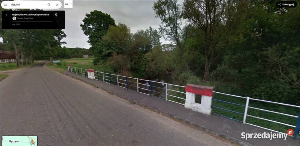 Działka budowlana nieopodal rzeki zachodniopomorskie Byszyno