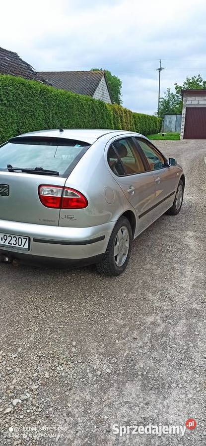 Seat Leon 16 MPI LPG Klima nieuszkodzony Jarosław