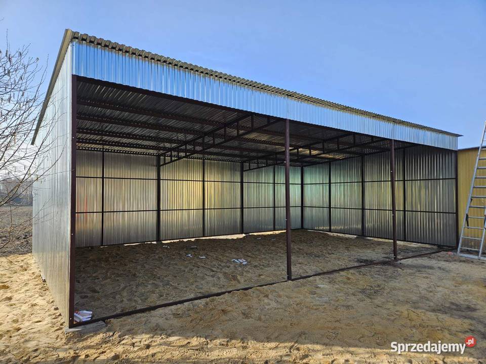 Otwarty Garaż Blaszany Wiata na Maszyny Magazyn Rzeszów sprzedam