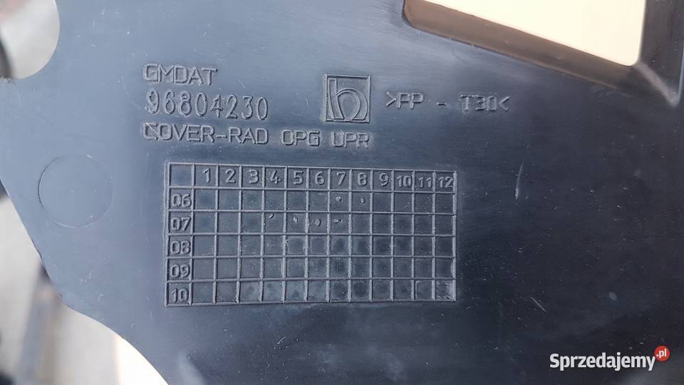 OSŁONA PASA PRZEDNIEGO ANTARA 0610 96804230 Międzychód sprzedam