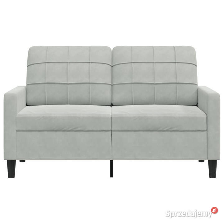 Sofa 2osobowa jasnoszara 120 tapicerowana Warszawa