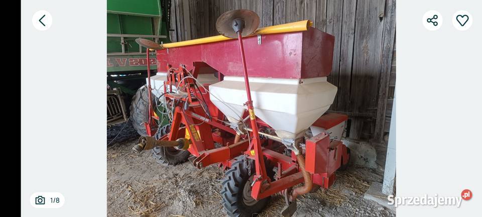 Siewnik do kukurydzy kverneland Optima 4 rzędowy Wybcz