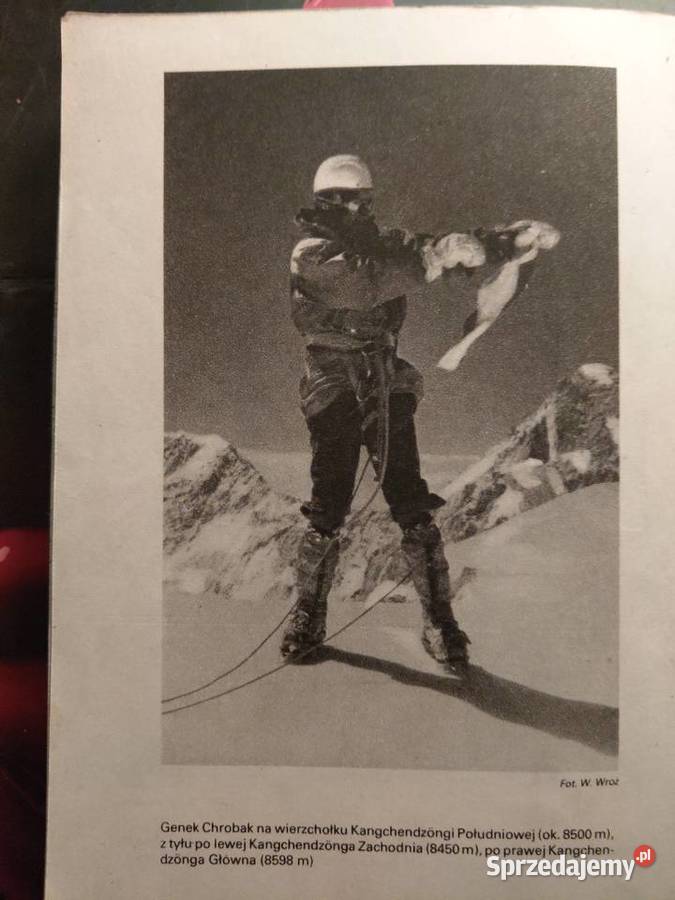 Alpinizm Święta góra Sikkimu Wróż miękka sprzedam